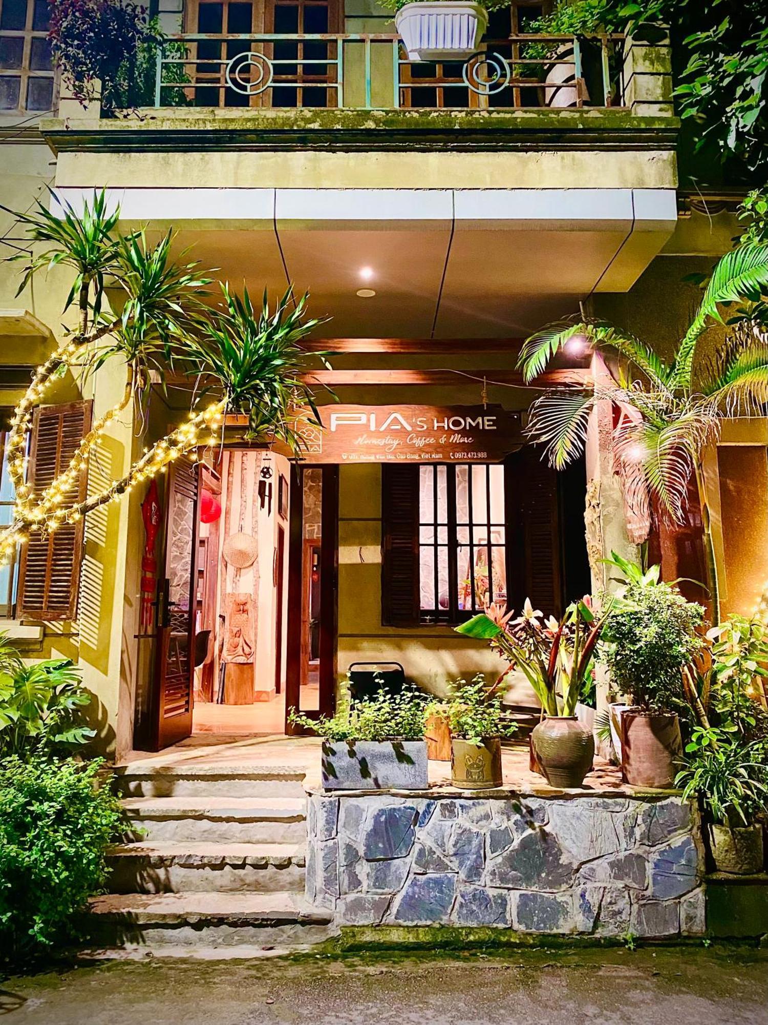 Pia Homestay - Tours & Motobike Rental 까오방 외부 사진